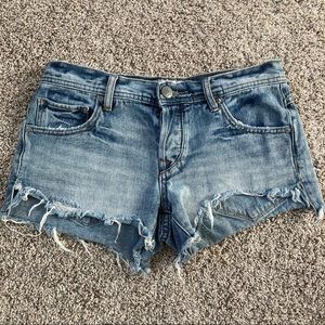 Free People Button Fly Shorts